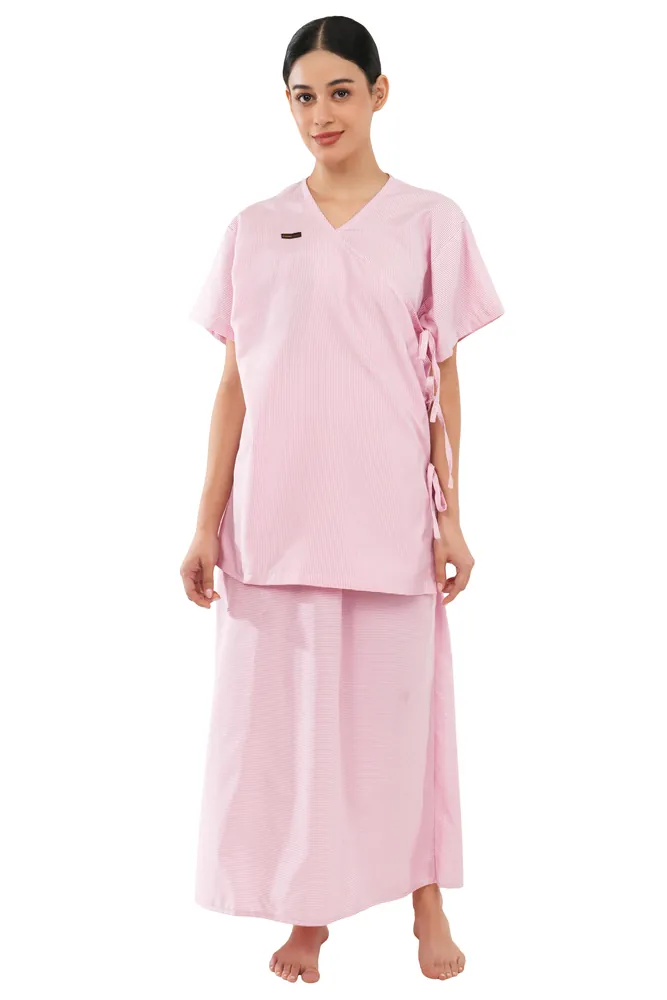 Premium Womens Side Wrap Patient Dress